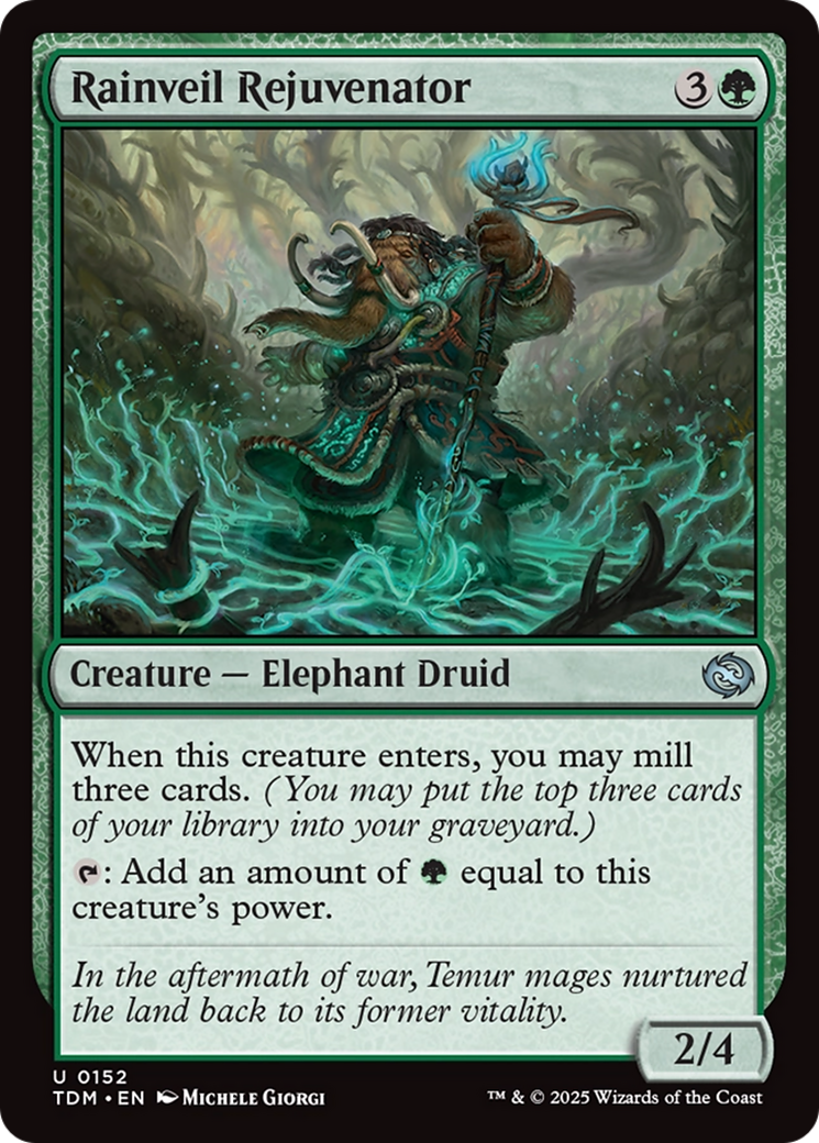 Rainveil Rejuvenator [Tarkir: Dragonstorm] | Gear Gaming Bentonville