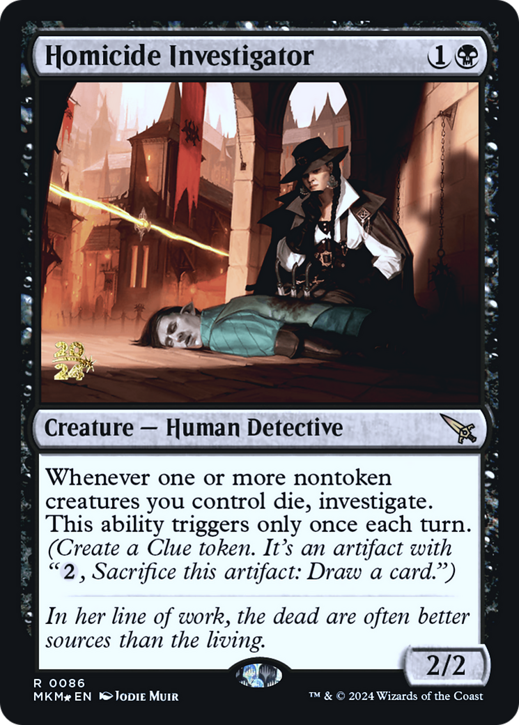 Homicide Investigator [Murders at Karlov Manor Prerelease Promos] | Gear Gaming Bentonville