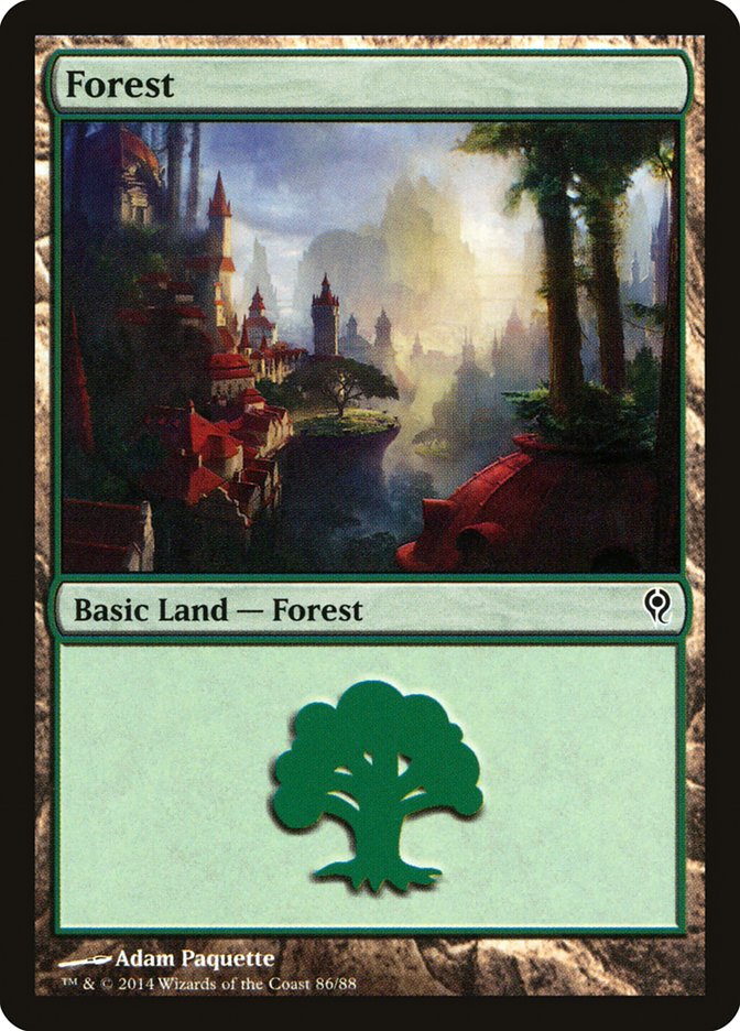 Forest (86) [Duel Decks: Jace vs. Vraska] | Gear Gaming Bentonville