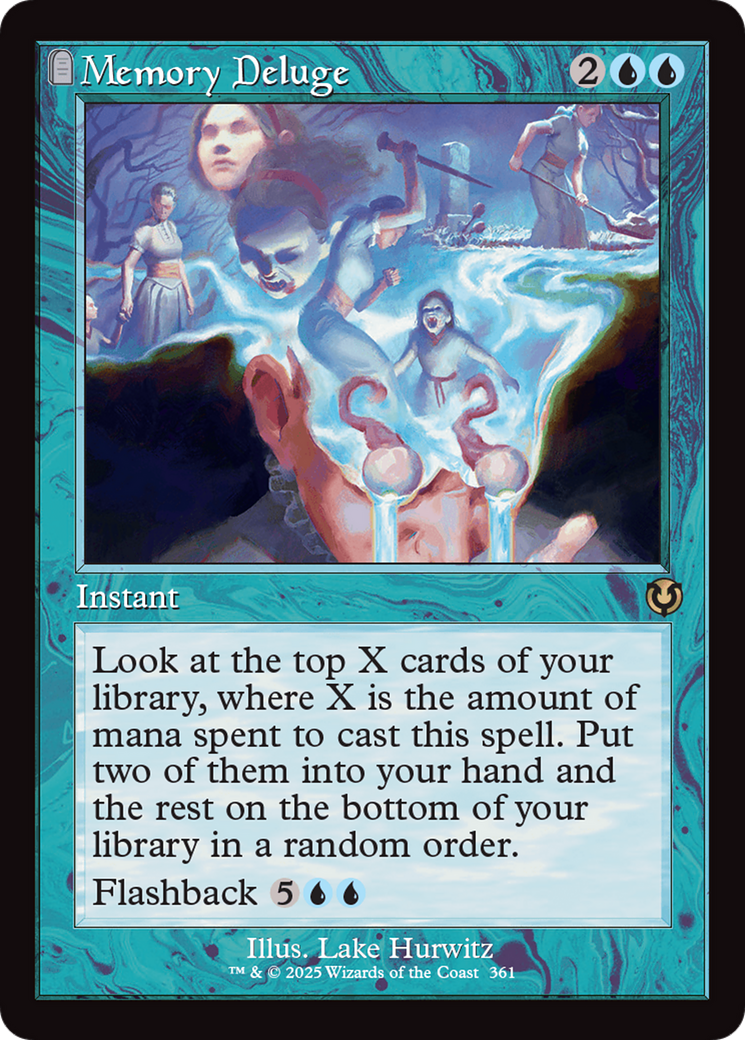 Memory Deluge (Retro Frame) [Innistrad Remastered] | Gear Gaming Bentonville