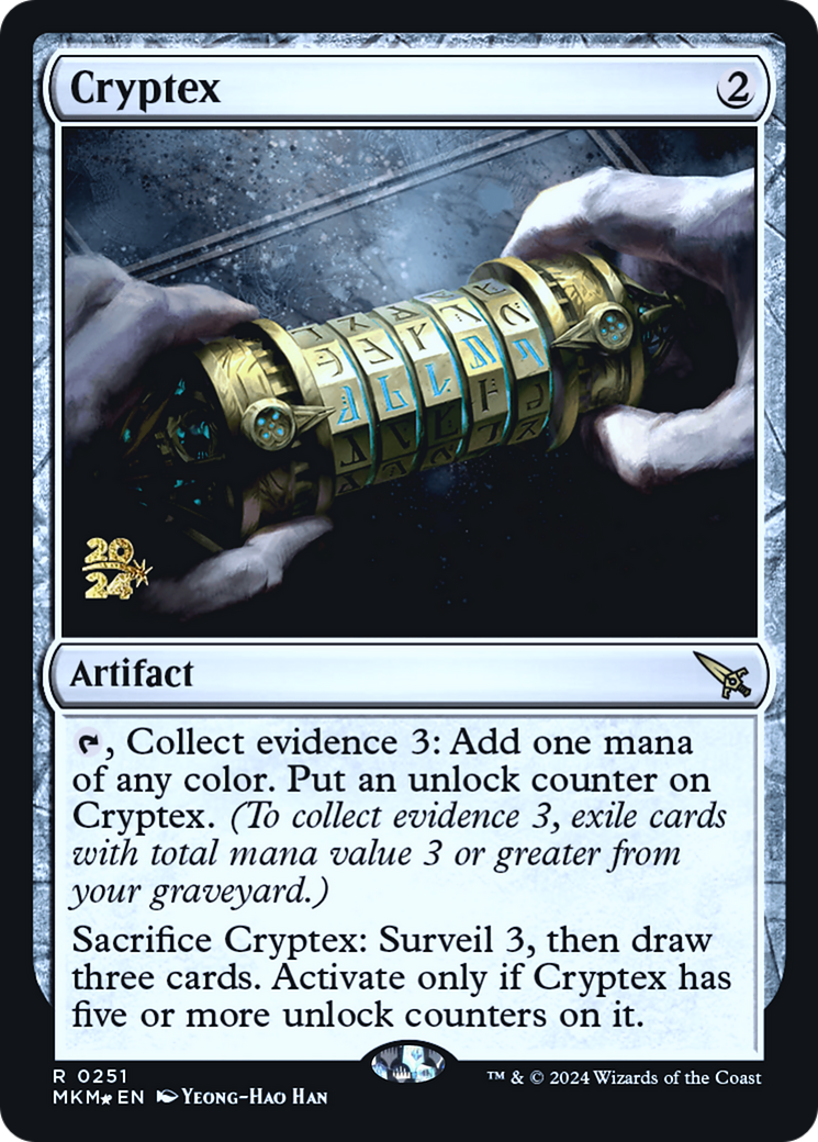 Cryptex [Murders at Karlov Manor Prerelease Promos] | Gear Gaming Bentonville