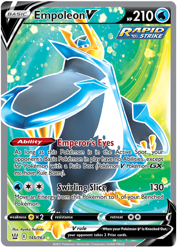 Empoleon V (145/163) [Sword & Shield: Battle Styles] | Gear Gaming Bentonville