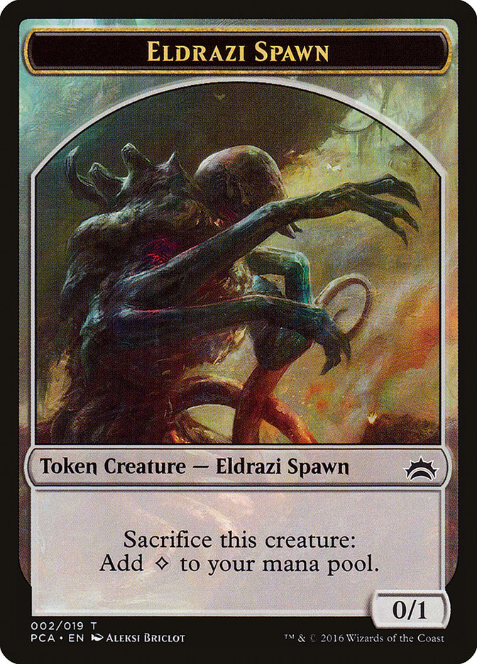 Eldrazi Spawn Token (002/019) [Planechase Anthology Tokens] | Gear Gaming Bentonville