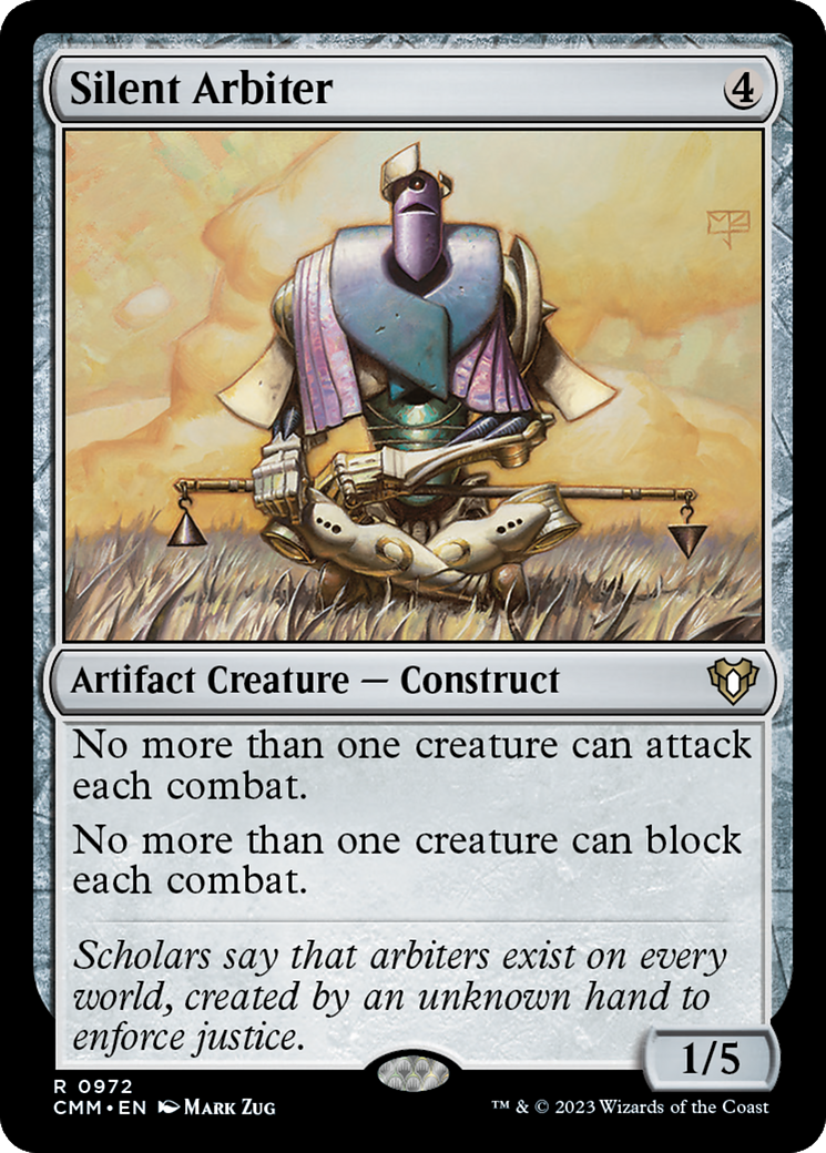 Silent Arbiter [Commander Masters] | Gear Gaming Bentonville