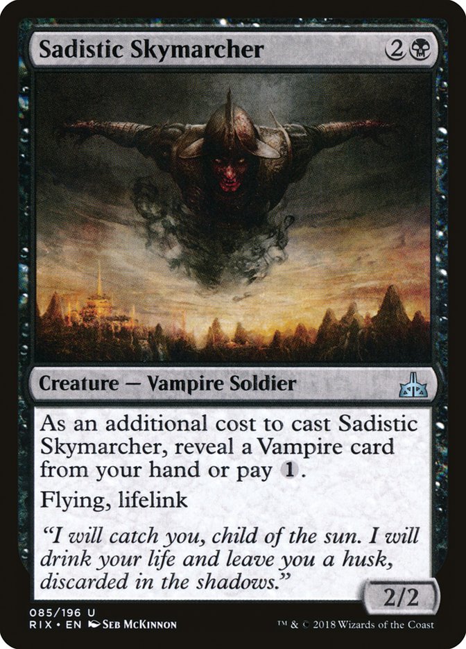 Sadistic Skymarcher [Rivals of Ixalan] | Gear Gaming Bentonville