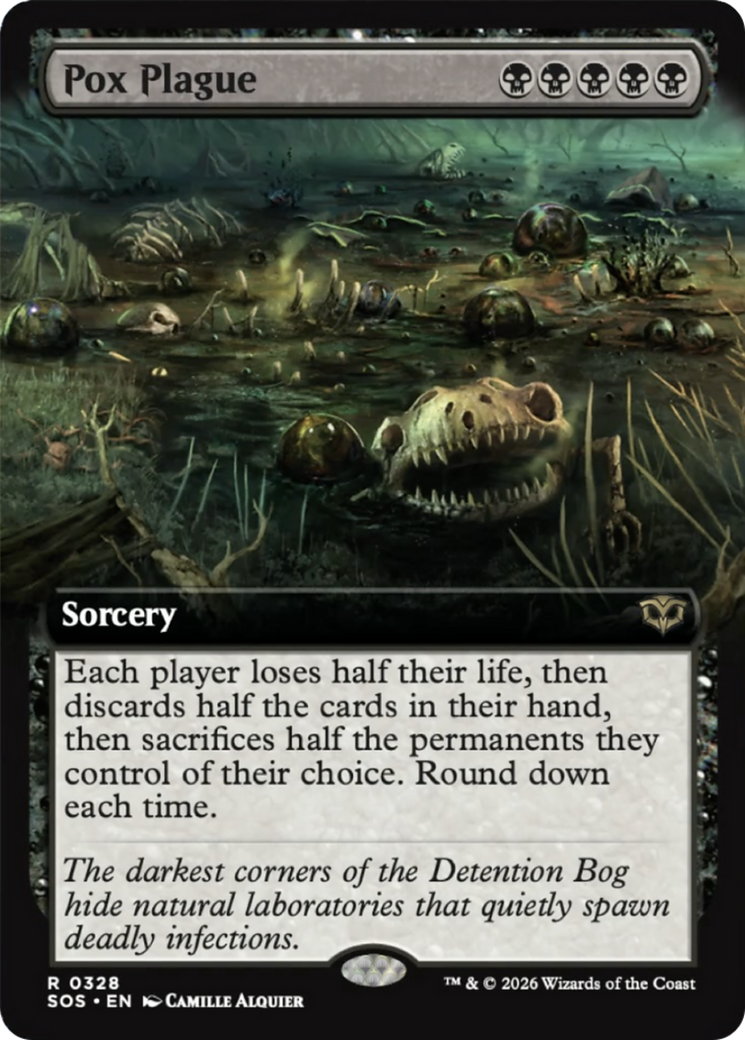 Pox Plague (Extended Art) [Secrets of Strixhaven] | Gear Gaming Bentonville