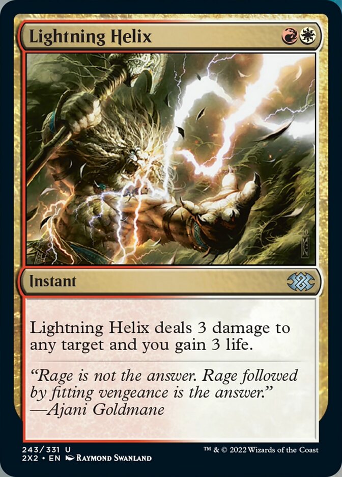 Lightning Helix [Double Masters 2022] | Gear Gaming Bentonville