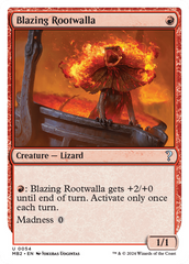 Blazing Rootwalla (White Border) [Mystery Booster 2] | Gear Gaming Bentonville