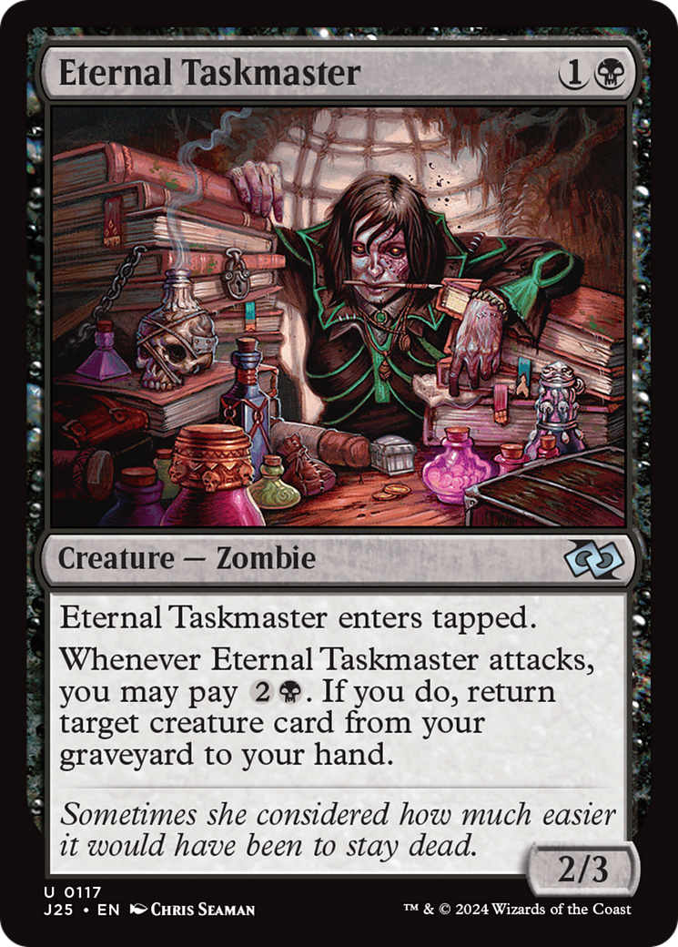 Eternal Taskmaster [Foundations Jumpstart] | Gear Gaming Bentonville