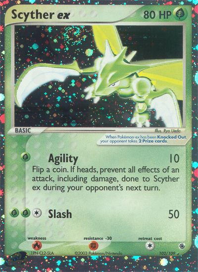 Scyther ex (102/109) [EX: Ruby & Sapphire] | Gear Gaming Bentonville