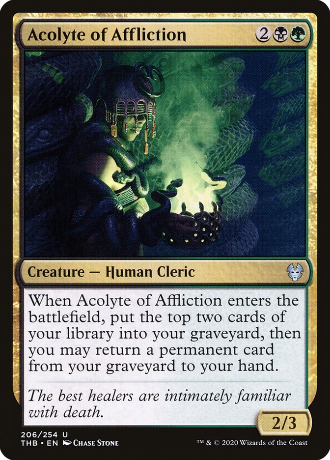 Acolyte of Affliction [Theros Beyond Death] | Gear Gaming Bentonville