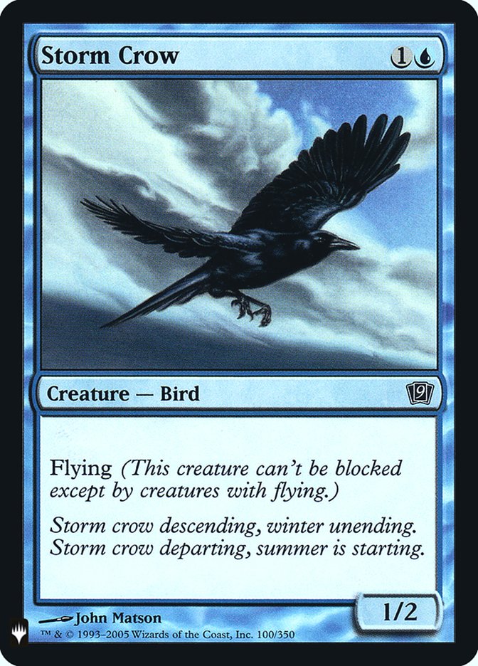 Storm Crow [Mystery Booster] | Gear Gaming Bentonville