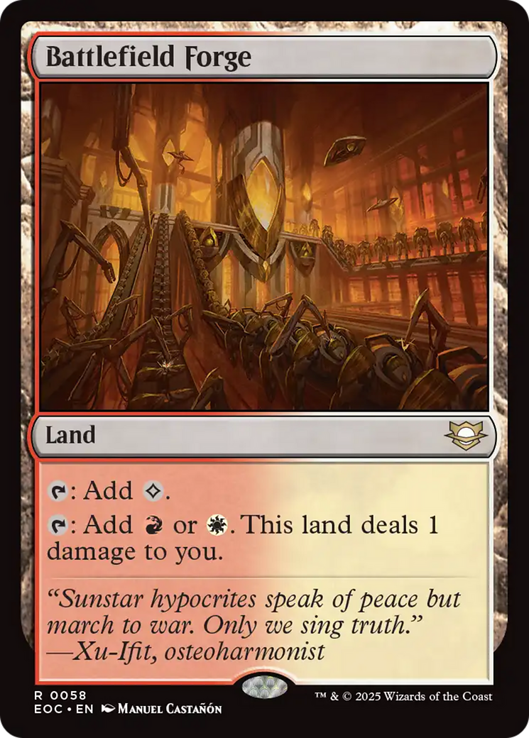 Battlefield Forge [Edge of Eternities Commander] | Gear Gaming Bentonville