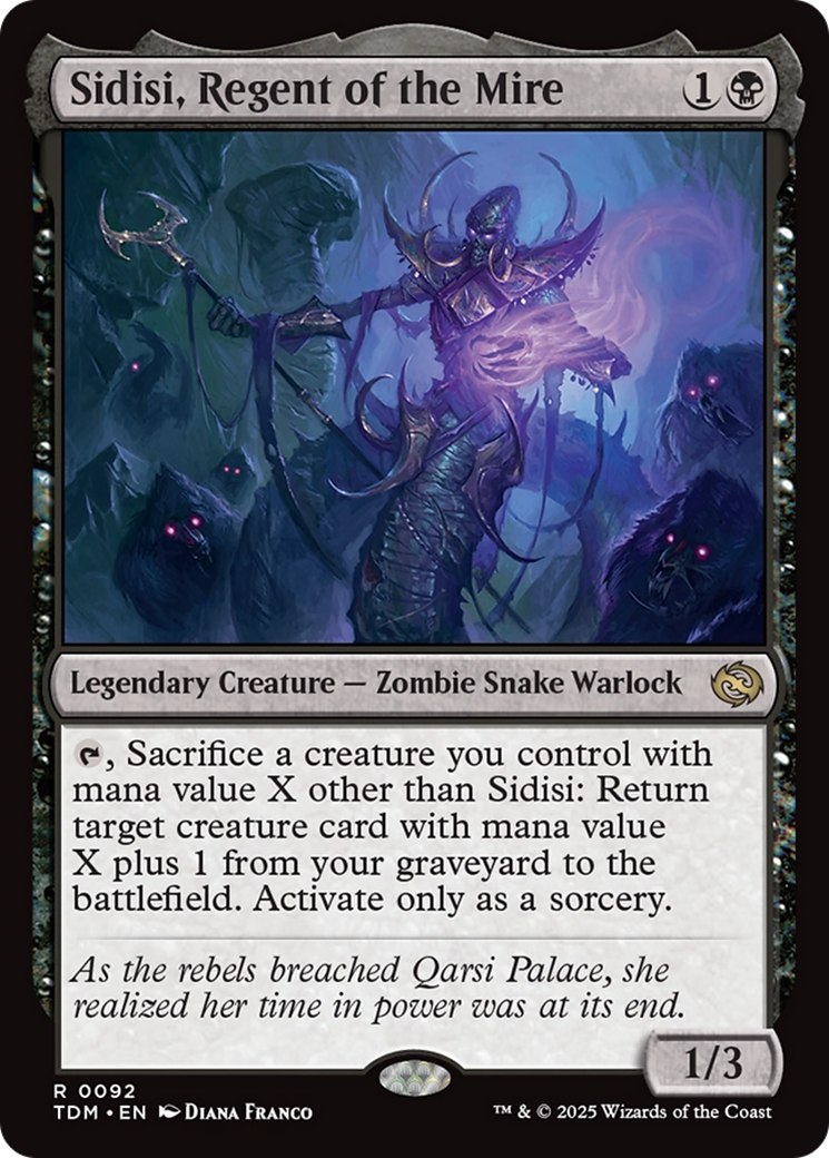 Sidisi, Regent of the Mire [Tarkir: Dragonstorm] | Gear Gaming Bentonville