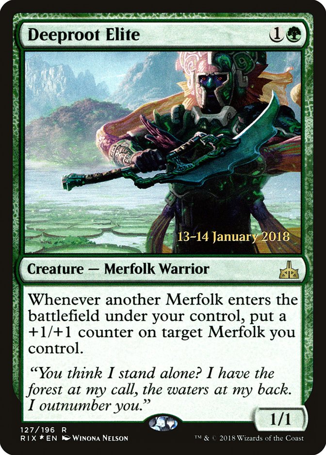 Deeproot Elite [Rivals of Ixalan Prerelease Promos] | Gear Gaming Bentonville
