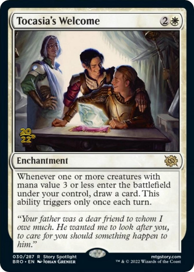 Tocasia's Welcome [The Brothers' War Prerelease Promos] | Gear Gaming Bentonville