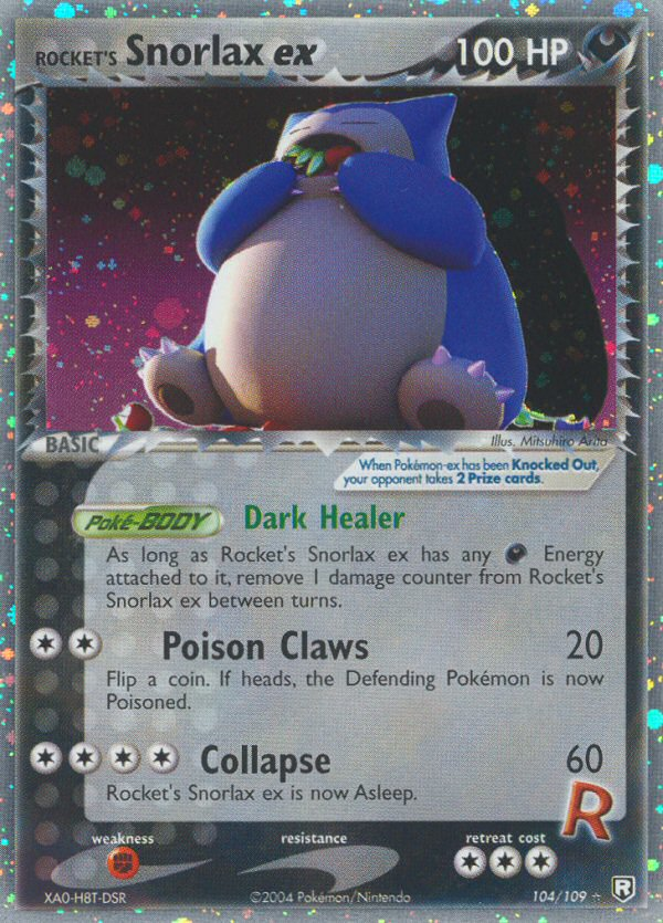 Rocket's Snorlax ex (104/109) [EX: Team Rocket Returns] | Gear Gaming Bentonville