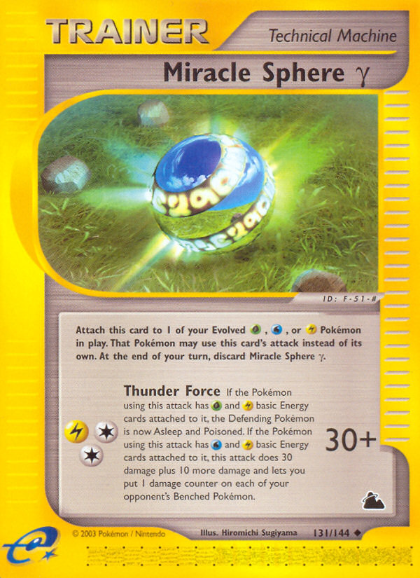 Miracle Sphere Gamma (131/144) [Skyridge] | Gear Gaming Bentonville