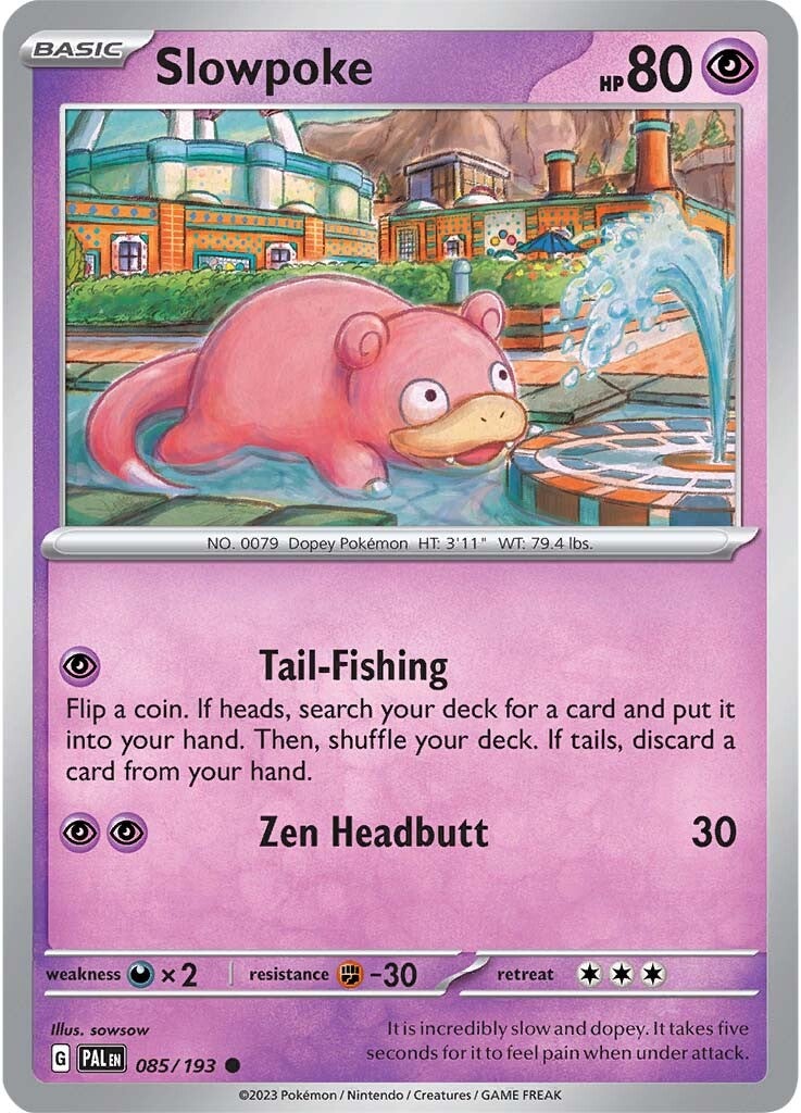 Slowpoke (085/193) [Scarlet & Violet: Paldea Evolved] | Gear Gaming Bentonville