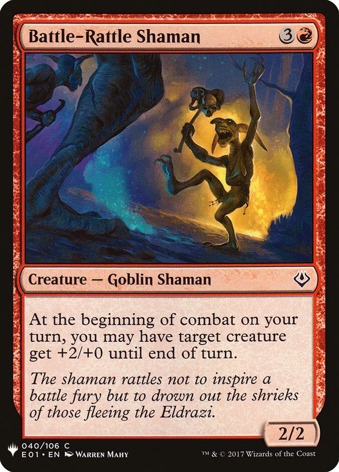 Battle-Rattle Shaman [Mystery Booster] | Gear Gaming Bentonville