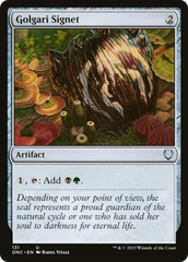 Golgari Signet [Phyrexia: All Will Be One Commander] | Gear Gaming Bentonville