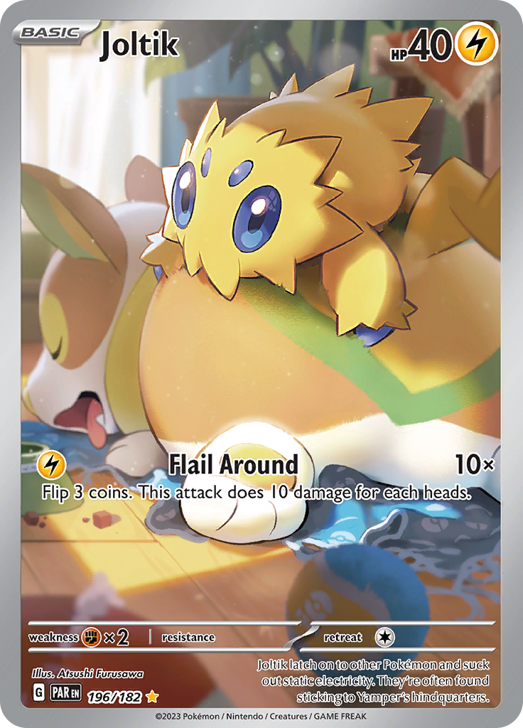 Joltik (196/182) [Scarlet & Violet: Paradox Rift] | Gear Gaming Bentonville