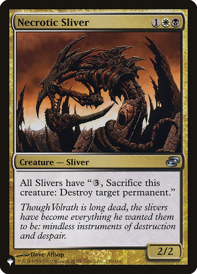 Necrotic Sliver [The List] | Gear Gaming Bentonville