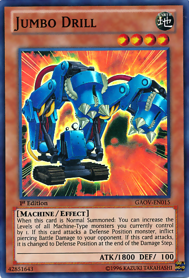 Jumbo Drill [GAOV-EN015] Super Rare | Gear Gaming Bentonville