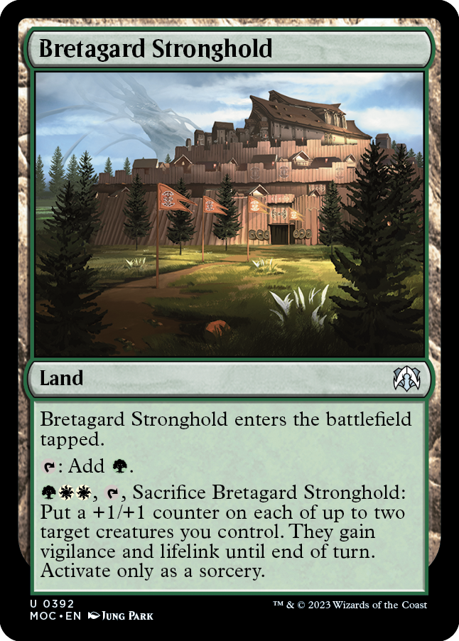 Bretagard Stronghold [March of the Machine Commander] | Gear Gaming Bentonville