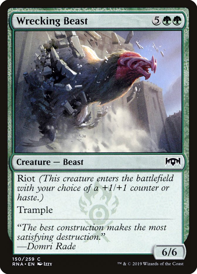 Wrecking Beast [Ravnica Allegiance] | Gear Gaming Bentonville