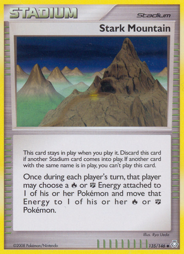 Stark Mountain (135/146) [Diamond & Pearl: Legends Awakened] | Gear Gaming Bentonville