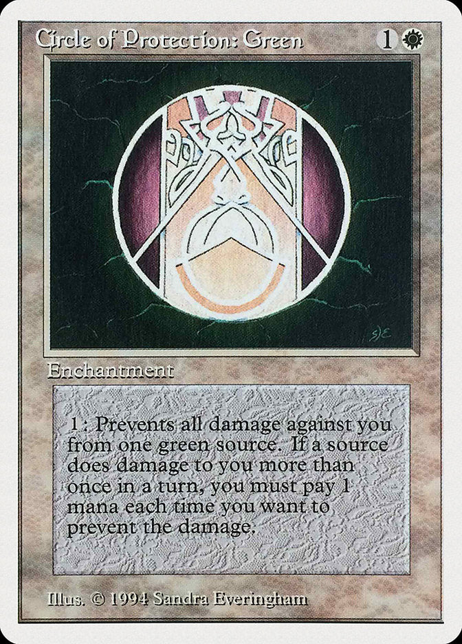Circle of Protection: Green [Summer Magic / Edgar] | Gear Gaming Bentonville