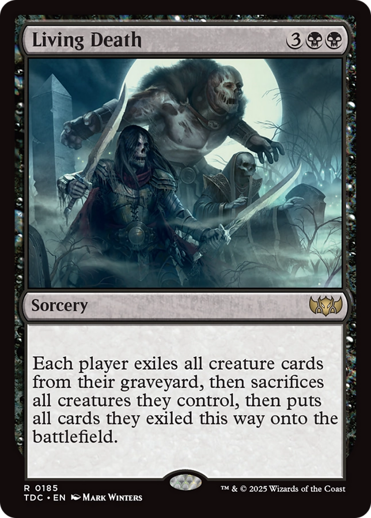 Living Death [Tarkir: Dragonstorm Commander] | Gear Gaming Bentonville