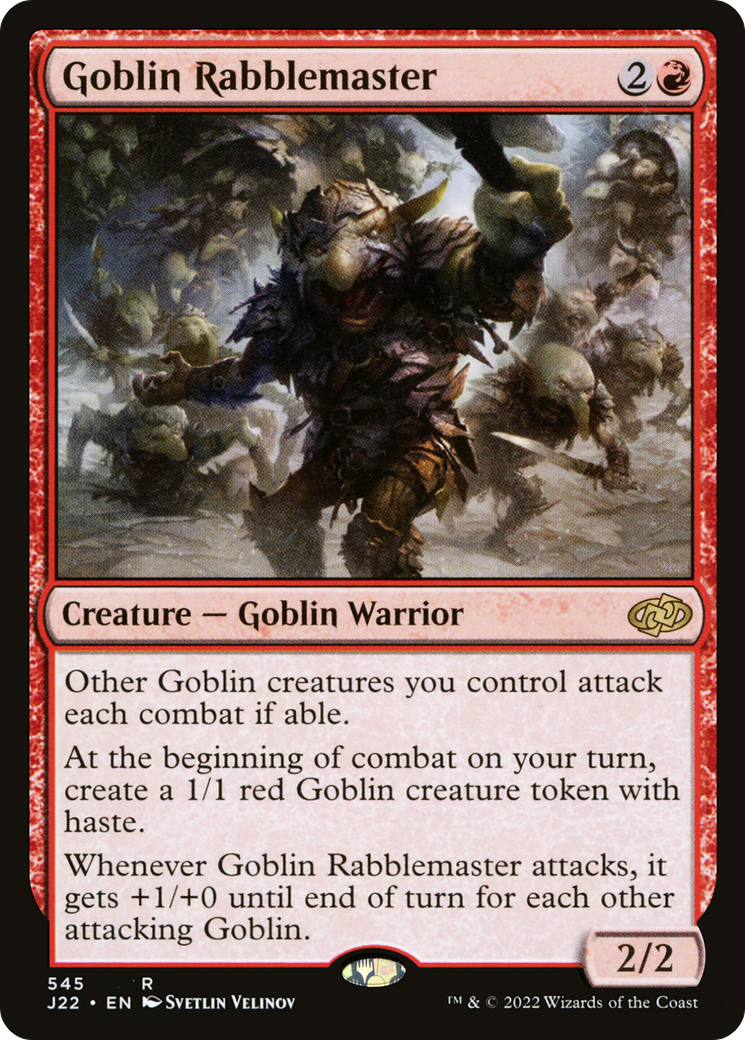 Goblin Rabblemaster [Jumpstart 2022] | Gear Gaming Bentonville