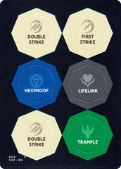 Punch Card Token (003 // 004) - Thick Stock [Commander 2020 Tokens] | Gear Gaming Bentonville