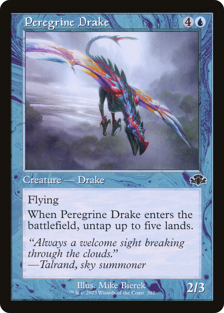 Peregrine Drake (Retro) [Dominaria Remastered] | Gear Gaming Bentonville