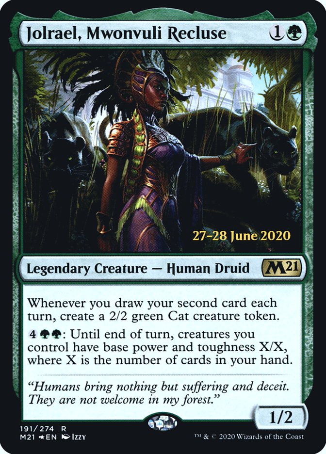 Jolrael, Mwonvuli Recluse [Core Set 2021 Prerelease Promos] | Gear Gaming Bentonville