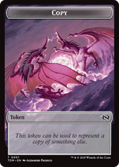 Karox Bladewing // Copy Double-Sided Token [Tarkir: Dragonstorm Commander Tokens] | Gear Gaming Bentonville