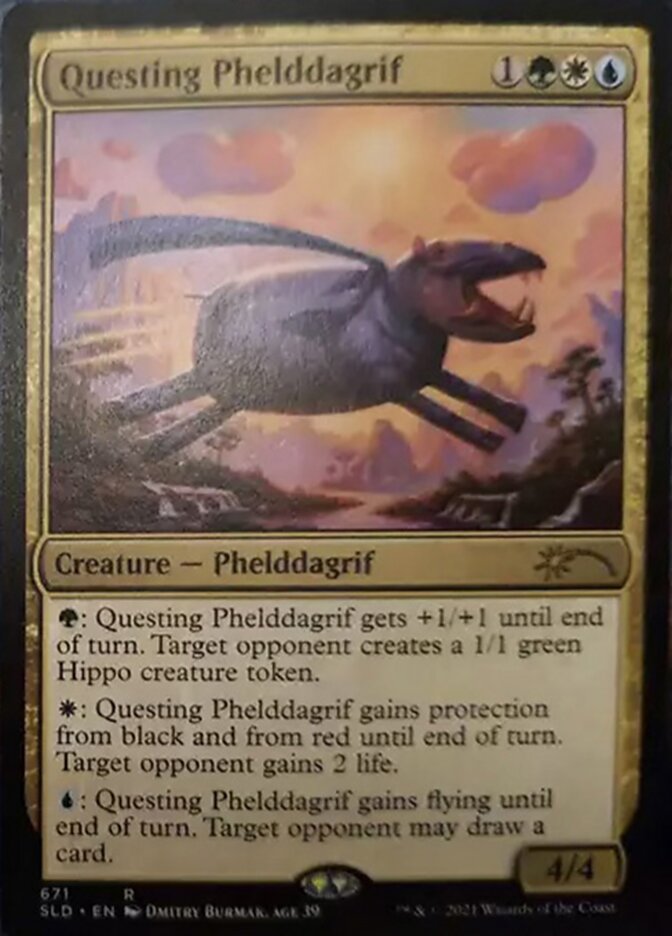 Questing Phelddagrif (671) [Secret Lair Drop Promos] | Gear Gaming Bentonville