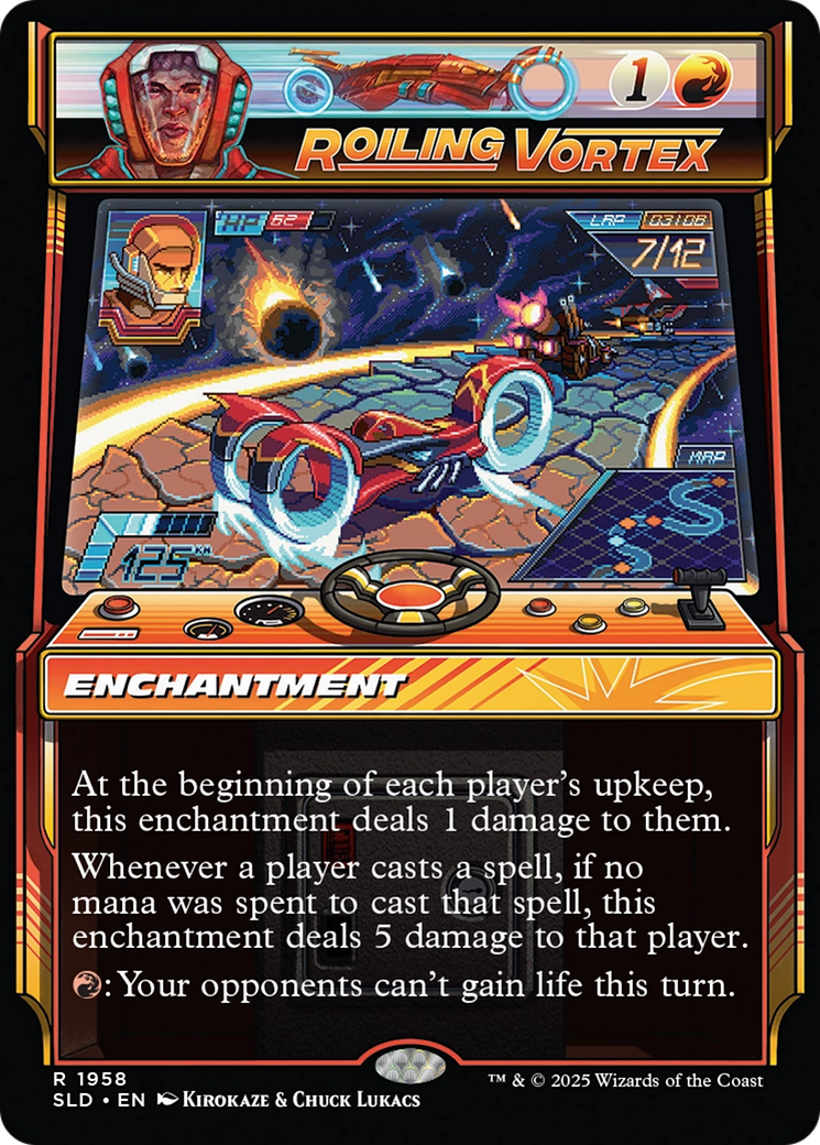 Roiling Vortex (Rainbow Foil) [Secret Lair Drop Series] | Gear Gaming Bentonville