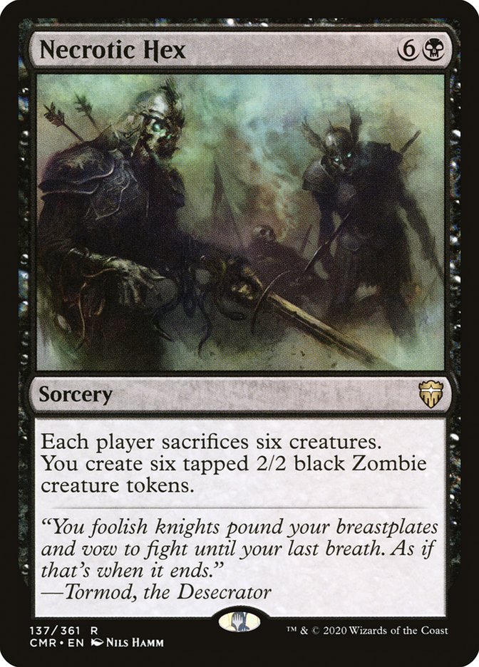 Necrotic Hex [Commander Legends] | Gear Gaming Bentonville