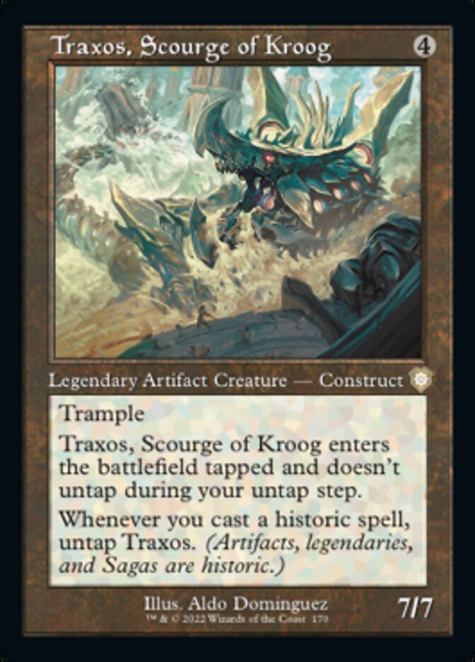 Traxos, Scourge of Kroog (Retro) [The Brothers' War Commander] | Gear Gaming Bentonville