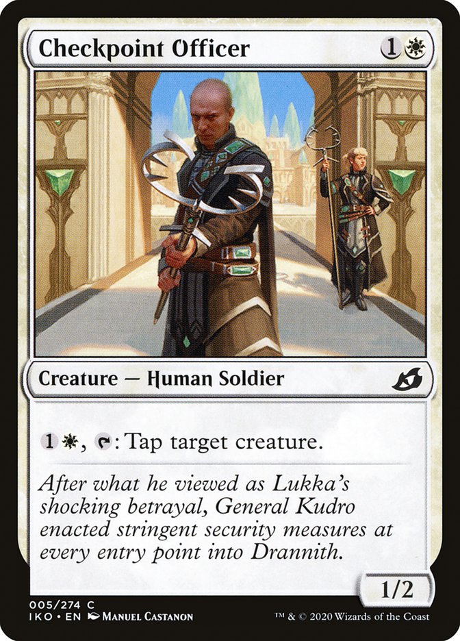 Checkpoint Officer [Ikoria: Lair of Behemoths] | Gear Gaming Bentonville