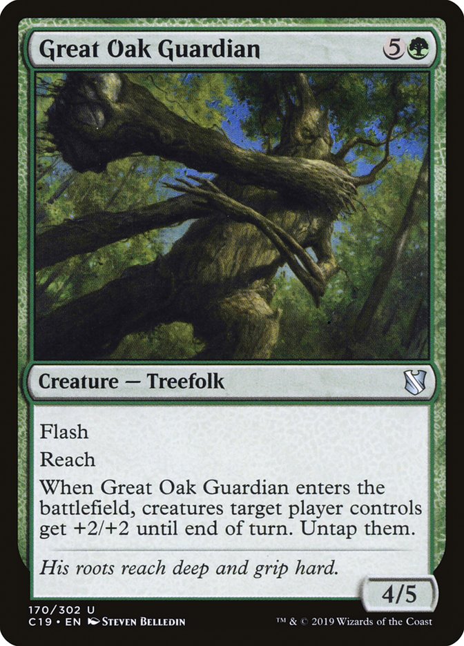 Great Oak Guardian [Commander 2019] | Gear Gaming Bentonville