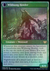 Howlpack Piper // Wildsong Howler [Innistrad: Crimson Vow Prerelease Promos] | Gear Gaming Bentonville