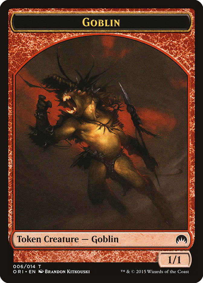 Goblin Token [Magic Origins Tokens] | Gear Gaming Bentonville