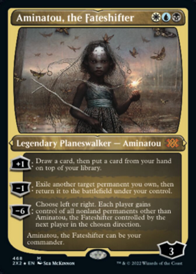 Aminatou, the Fateshifter (Foil Etched) [Double Masters 2022] | Gear Gaming Bentonville