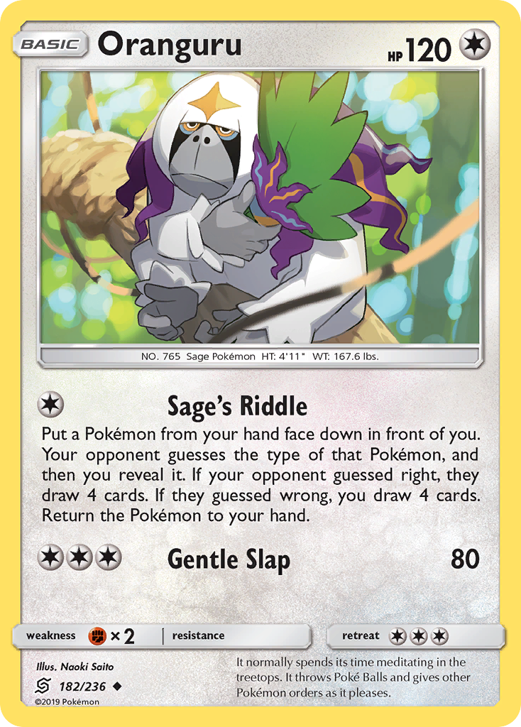 Oranguru (182/236) [Sun & Moon: Unified Minds] | Gear Gaming Bentonville