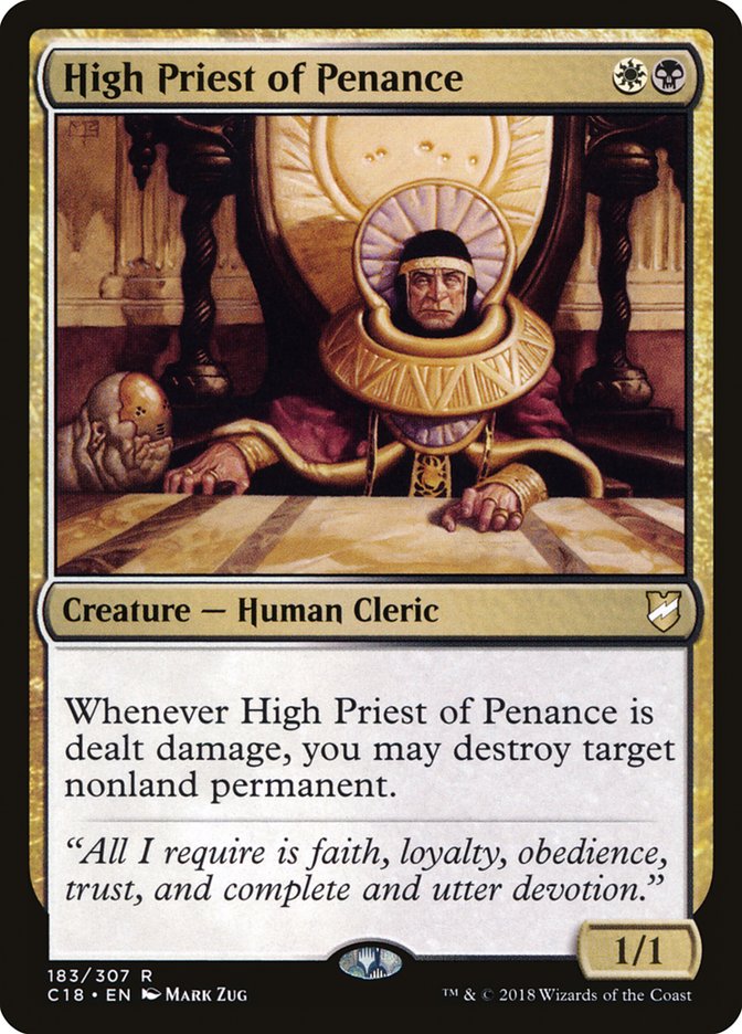 High Priest of Penance [Commander 2018] | Gear Gaming Bentonville