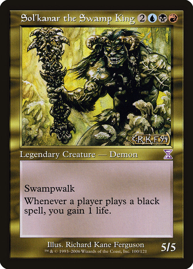Sol'kanar the Swamp King [Time Spiral Timeshifted] | Gear Gaming Bentonville